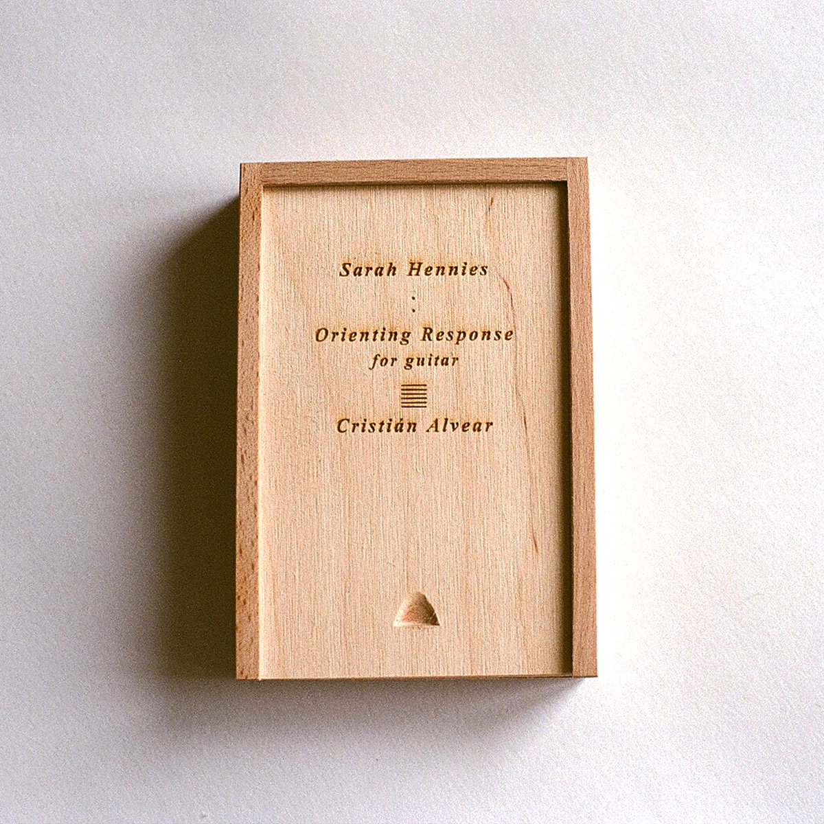 Orienting Response Cassette - Limited edition in wooden box